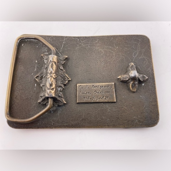 VINTAGE 1970s **BOVAIRD - SINCE 1871** OILFIELD SUPPLY COMPANY BUCKLE‌ - Picture 3 of 4